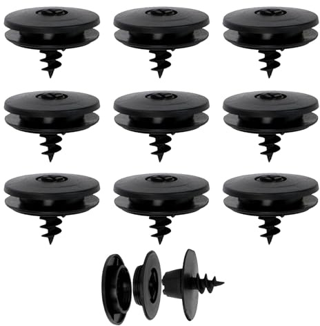 10Stück Fussmatten Halter Clips,Fussmatten-Halter-Clips,Auto Fußmatten Clip | Universelle Halterung für Autoteppiche,Autoteppich Clips,Geeignet zur Befestigung von Autoteppichen(Schwarz)