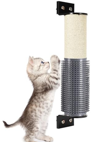 Lunaobrik Repuesto para Graffiatoio para gatos | Recambio resistente de sisal natural para Graffiatore para gatos – Accesorios reutilizables para gatos para escalada juego entretenimiento interior y