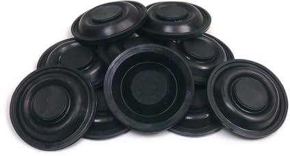 Black Ballvalve Diaphragm Washers 32mm (1¼) – Rubber WC Seal for Cistern Float Valve Cold Water Toilet Cisterns (20)