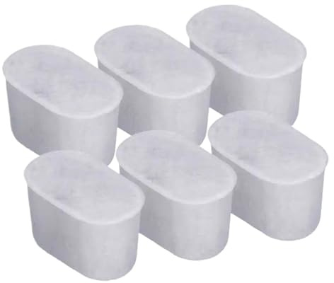 Lot De 6 Filtres À Eau For Machine À Café, Charbon Actif, For Accessoires De Cuisine