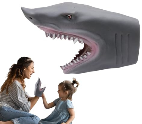 Alligator Marionette, Dinosaurier Handpuppe - Realistisches Cartoon Tier Handspielzeug,Pool Badespielzeug, Weiche -Tieraktionsfigur Handspielzeug für Mädchen