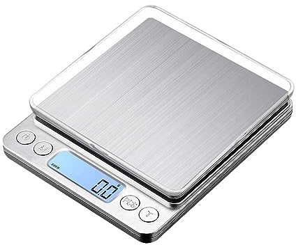 Bilancia Da Cucina Digitale 3000g / 0.1g Piccola For Gioielli For Alimenti Grammi E Once Con LCD Tara Misurazione Semplice Accurata