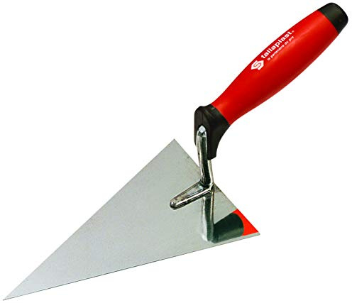 TRUELLE POINTUE INOX 16CM MANCHE BI-MATIERE