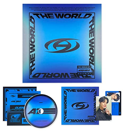 THE WORLD EP.1 : MOVEMENT [A Ver.] + 2 Pin Badges + 4 Extra Photocards