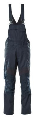 Mascot Accelerate Latzhose Stretch Zones 18569-442 (extra leicht, strapazierfähig, Cordura Knietaschen, Reflexeffekte) Arbeitshose (as3, Numeric, Nume