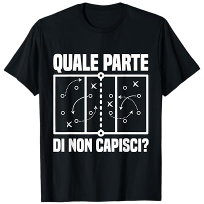 Volley Allenatore Pallavolo Divertente Maglietta