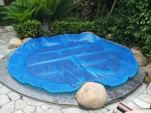 ZAQYCM Round In-Ground and Above-Ground Round Swimming Pools Heat Retaining Blanket, Heavy Duty Solar Cover For Hot Tub 7 6 5 4 3 2 1 M, Blue 20-mil Pool Heater Covers (Size : 8ft/2.44m)