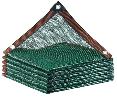 JIAJUTUI001 Plant Garden Shading Net 40% Sunblock Shade Cloth, Outdoor Balcony Flower Shade Sunblock Net Green Sun Protection Fabric Mesh Sunscreen Canopy for Plants Sail Net (2x2.5m(6.6 * 8.2ft))