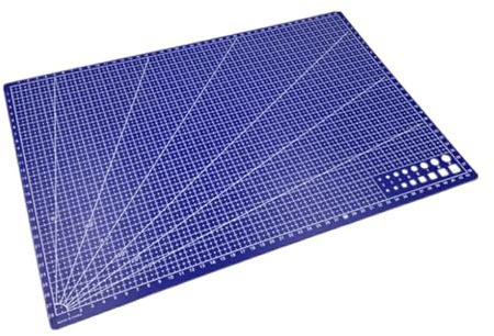 tuwiwol Praktische und praktische A3 Schneidematte, ein Muss für Heimwerker, PVC, rechteckige PVC Schneidematte, A3, A4 Schneidematte, A3