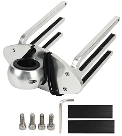 Wakeboard Rack, Poliertes Aluminium Surfboard Wall Rack Boot Board Racks, Verstellbarer Winkel Wakeboarding Tower Halterung für 1,89“ / 2.36“ / 2.48“ Klemmenrohre