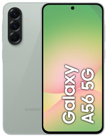 Samsung Galaxy A56 5G, Smartphone Android, 128 Go, Smartphone déverrouillé, Vert Sauge