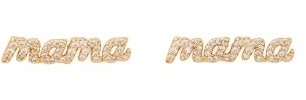 Kate Spade New York Mama Said Pave Studs
