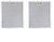 Filtros de grasa para campana extractora, malla metálica, 30 x 25 cm, aluminio, lavable, 5 capas, repuesto de filtración, paquete de 2