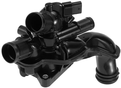 A ABSOPRO Thermostat De Voiture Pour Peugeot 207 1.4 1.6 Vti 1 Pc | Plastique, Noir, Pour Citroen C3 II, C4 II, DS3, Berlingo, OE:1336Ce, Régulation Débit Eau, Haute Température