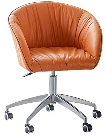 Home-Office-Stuhl, Computertisch-Schreibtischstuhl, omischer Polstersessel – 360° drehbar und höhenverstellbar
