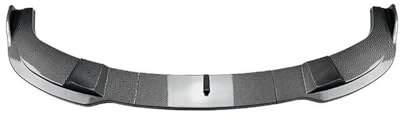 ECKBRJA Front Stoßstange Lippe Spoiler Splitter Diffusor Protektor Abdeckung Für 5er E60 E61 MS&Port 2005-2010 Auto-Frontspoiler(Carbon-Look)