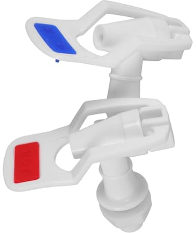 Grifo Dispensador de Agua de Repuesto para Coche 2 Piezas Plástico | Adaptador para Depósito de Vehículo, Diseño Compacto para Uso en Automóvil, Color Aleatorio