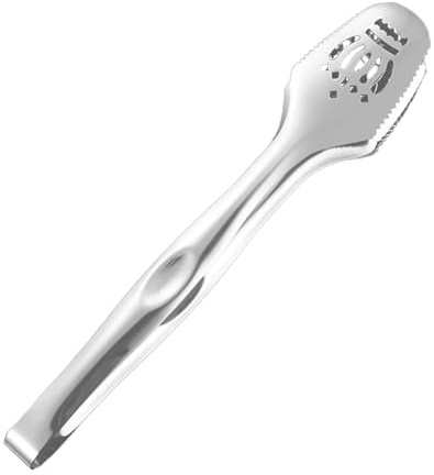 Patifirst Tenacillas De Cocina Acero Inoxidable | Tenazas De Acero Inoxidable | Pinzas Para Barbacoa - Para Servir Freír Pasta Ensalada Emplatar Pastel Barbacoa Pan Buffet Restaurante Cocina