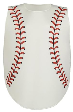 rockible Costume da Baseball di Halloween, Riutilizzabile, per Feste di Carnevale e Festival, S for Kids 55cmx66cm