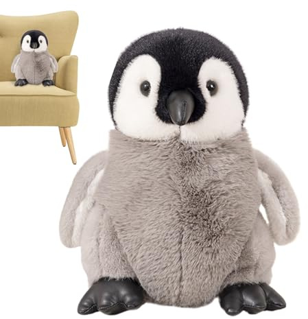 Genérico Peluche de Pingüino - Muñeco de Peluche Suave y Adorable - Almohada de - Na Trening Bieganie Podroze Jogging Silownia Rower Wspinaczke