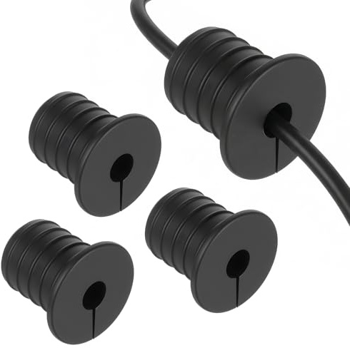 4 passacavi da parete per set Starlink, nero