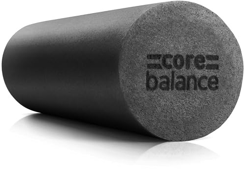 Core Balance Smooth Foam Roller, 45cm, Black