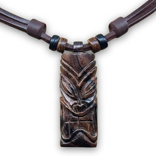 HANA LIMA Freundschaftskette Tiki Tikikette Surferkette Lederkette Surferhalskette