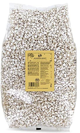 KoRo - Bio Buchweizen gepufft 350 g - Ungesüßtes Müsli in Vorteilspackung aus 100% biologischer Anbau
