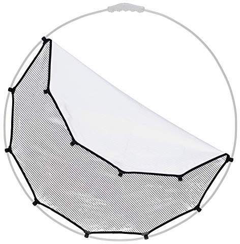 Manfrotto LL LR3321 HaloCompact Reflektor/Diffusor-Bespannung, 82cm, Soft Silver, LL LR3321