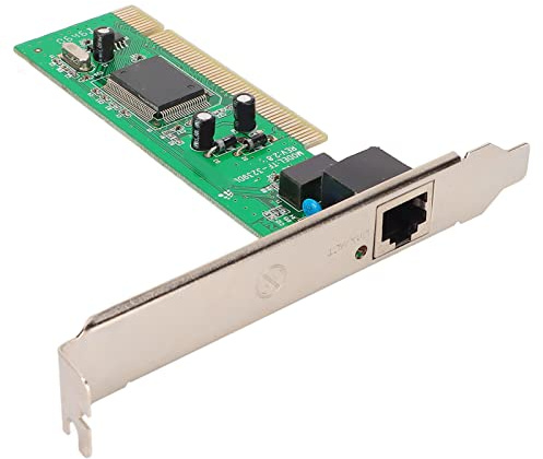 Scheda di Rete PCIe, Scheda di Rete PCI Express Ethernet RTL8139D 10/100 Mbps, Adattatore per Scheda Internet Cablata RJ45, Adattatore di Rete PCIE per PC Desktop