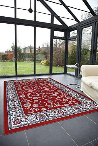 TAPPETO SALOTTO MOTIVO PERSIANO ROYAL SHIRAZ 2079 ROSSO (200x300)