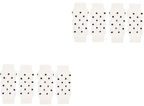 POPETPOP 8stücke rutschfeste Pet Leg Protectors Socken Süße Tragbare Hundesocken Für Innen Und Außenbereich Pfotenschützende Beinstulpen Für Warme Hunde Für Kleine Mittlere Hunde
