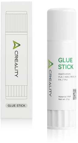 Creality Offiziell Glue Stick 3D Drucker Klebestift, Verzugsreduzierend für Heißbett, PVP, Fest für PLA/ABS/PETG/PC/PA/TPU (1 Stück)