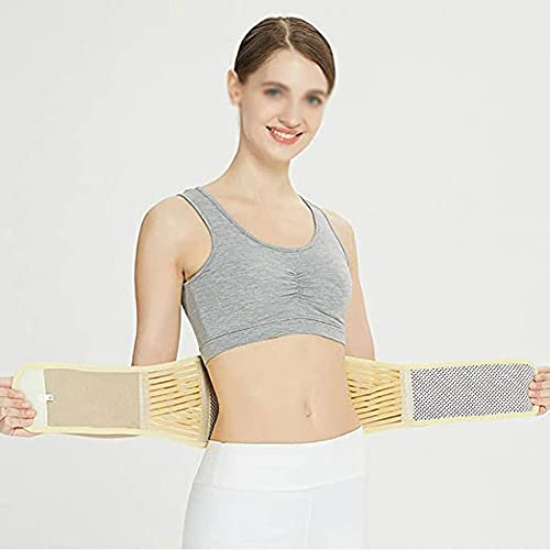 Self-Heating Waist Bandage Belt, Magnetic Back Bandage Belt, Heated Lumbar Support For Lower Back Pain Relief, Muscle Injury, Herniated Disc For Men And