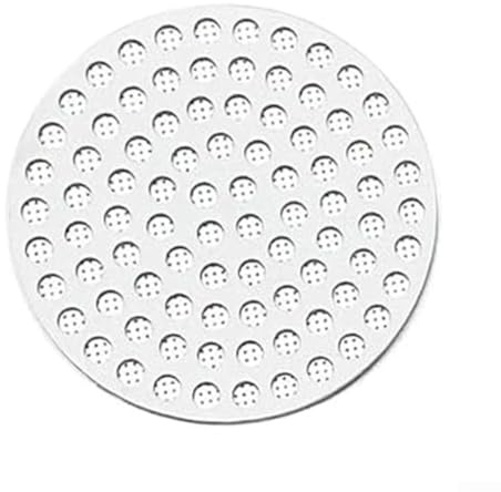 Filtre à café réutilisable en acier inoxydable pour machines à expresso, conçu pour améliorer le débit d'eau et l'extraction dans les cafetières italiennes (58 mm)
