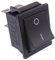 Off-(On) Momentary Rectangle Rocker Switch DPST 15A 250VAC