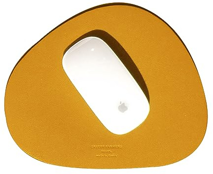 GREEDY FARMERS Mouse pad, Non-Slip Washable Waterproof Computer Mouse pad (Honey Yellow)