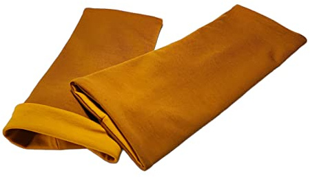 Britta Meier Pulswärmer, Midi-Arm-Stulpen, zum wenden geeignet, 2 Lagen Baumwolljersey