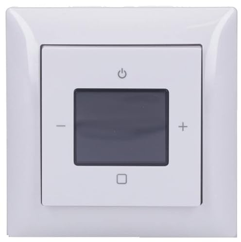 Busch-Jaeger Komplett-Set 8215 Unterputzradio DAB+ 8252-914-101 Busch-balance® SI Zentralscheibe Alpinweiß Busch-balance® SI 1-fach Abdeckrahmen Alpinweiß