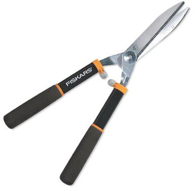 91916935 8 in. Power Lever Tubular Steel Handle Hedge Shear