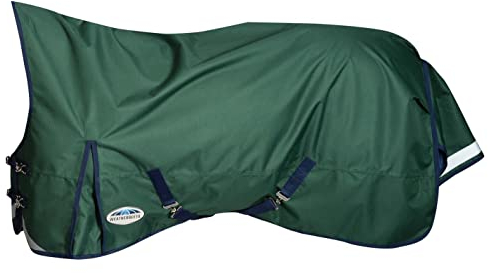 Weatherbeeta Comfitec Plus Dynamic II High Neck Lite 0g - Hunter/Navy, Größe:120