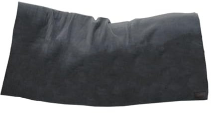 Fleecedecke Square Heavy schwarz 140x160cm