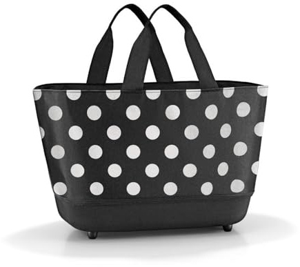 reisenthel shoppingbasket - Lässiger Einkaufsbegleiter mit hoher Funktionalität, Couleur:dots white