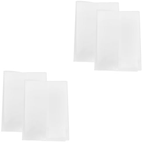 VILLCASE 4stücke Transparente Buchfolie Schutzumschlag Für Notizbücher Robust Und Kratzfest Schutz Von Schul Und Scrapbook-materialien