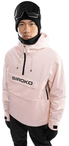 SIROKO - Chaqueta de Nieve Insulada W6 Flims - L - Rosa