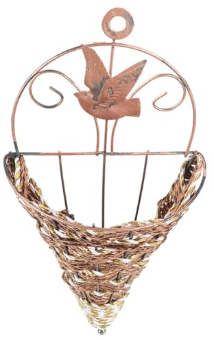 Toddmomy Cesta Colgante De Plástico Ligera y Fácil De Instalar Almacenamiento Decorativo