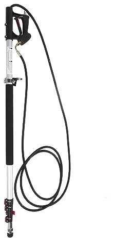 TOPINCN Teleskop-Sprühstab,33 M, Dachrinnenreiniger-Aufsatz mit 5 Düsen für Hochdruckreinigung