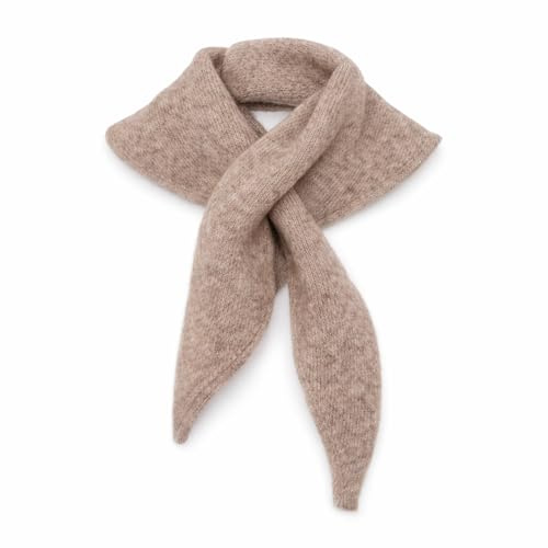 Deftkaze Triangle Neck Scarf for Women Winter Knitted Lightweight Shawl Wraps Warm Womens Scarves Y2K Fashionb Neck Warmer