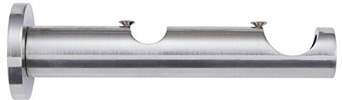 Barras de Cortina - Soporte Cilindro Doble 30-20 Acero INOX
