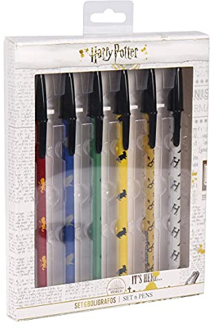 Cerdá Unisex Kinder Set Bolígrafos Stellen Sie Harry Potter Stifte EIN, Mehrfarbig, One Size, CRD-2100002749, Einheitsgröße